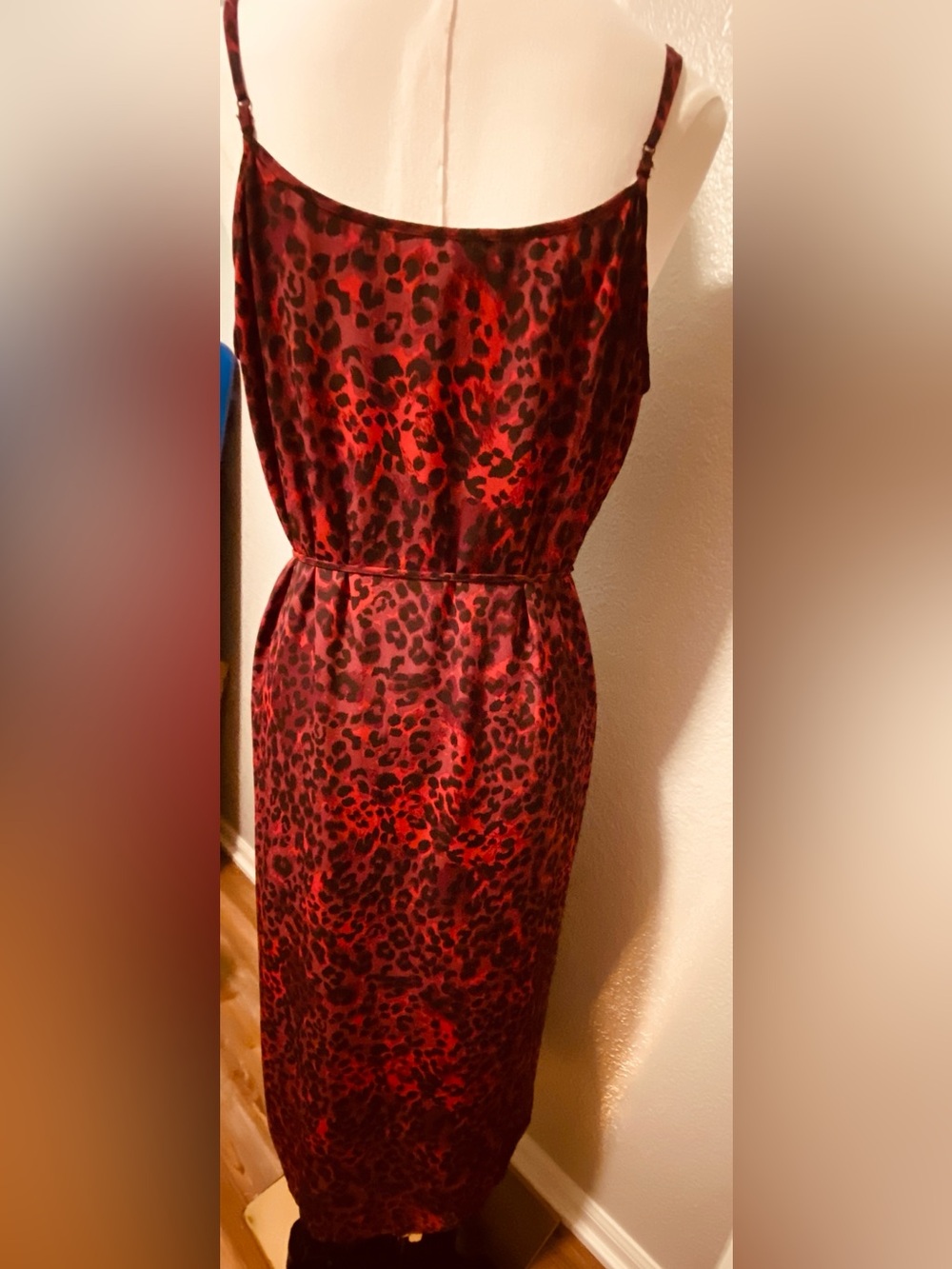 Maurices Red and Black Leopard-Print with a hint of purple - Picture 12 of 16